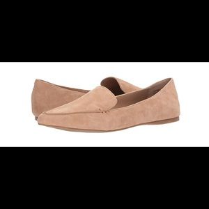 Steve Madden Feather Camel Suede Loafer